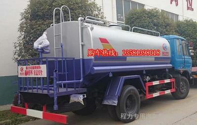 吉安市東風145灑水車 城鎮路面清潔的得力助手